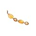 14K Yellow Gold Citrine and Fresh Water Pearl Necklace - 17''