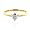 10k Yellow Gold Marquise Solitaire Diamond Ring (.05 ct, J-K Color, I2-I3 Clarity) - Size 8