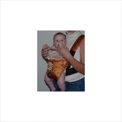 Picture of Baby Bella Maya Original Baby Carrier Cover in Tangerine Dreams BB001TD (Baby Carriers)