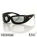 Bobster Eyewear Invader Sunglass - Black Frame - Photochromic Transition Lenses - 100% UVA and UVB p
