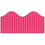 Bordette Pacon Scalloped Magenta Border, 2-1/4 in X 50 ft