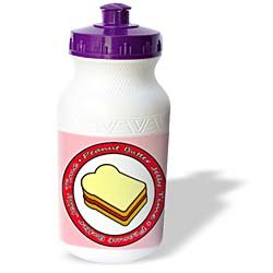 Janna Salak Designs Food and Drink  Peanut Butter Jelly Time  Strawberry Jelly  Water Bottles Picture