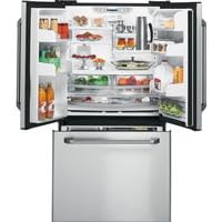 GE Cafe Counter Depth Bottom Freezer Refrigerator