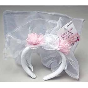 Wedding Supplies Flower Girl's Dress Up Bridal Veil (pack Of 48) Pack of 48 pcs