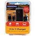 RAND MCNALLY 528002783 3-In-1 Universal GPS Charger