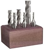 Cleveland 8743577/8743579 6pc 1/8-1/2 Usa Cob 4fl Cc Sem Set
