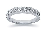 0.39 Diamond Wedding Band in 14k White Gold