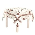 AK15 / AK 11 Tischdecke Aardbei Kers Erdbeeren 110 x 110 cm