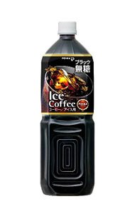 ポッカ アイスコーヒーブラック無糖 1.5L×8本