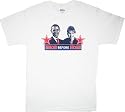 08 Election Barack Obama Sarah Palin Bros Before Hoes White T-Shirt Tee