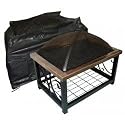 Rectangle Fire Pit Cover (black) (30"H x 33"W x 43"D)