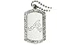 Atlanta Braves Dog Tag Necklace