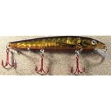 JLVLures JLV Shallow Suspending Minnow Black Shiner Prism : Husky Stickbait Lures Saltwater Freshwater Jerk Bass Smallmouth Steelhead Pike Muskie Salmon Trout Snook Striper Perch Whiper Snook Speckled Trevally, Mid- Depth Trolling Casting Hook Treble