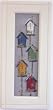 Small Painted Screen - Birdhouse