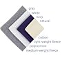 Pillowcases for Comfort U Body Pillow, Natural 100% Cotton (230 Thread Count)