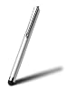 Acase Capacitive Stylus for Apple iPad 16GB, 32GB, 64GB WiFi + 3G, iPad 2, iPhone, iPod, Motorola Xoom, Samsung Galaxy, BlackBerry Playbook (Metallic Silver)