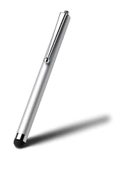 Acase Capacitive Stylus for Apple iPad 16GB, 32GB, 64GB WiFi + 3G, iPad 2, iPhone, iPod, Motorola Xoom, Samsung Galaxy, BlackBerry Playbook (Metallic Silver)