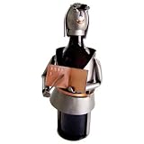 Female Teacher Wine Bottle Holder H&K Steel Sculpture, Guenter Scholz