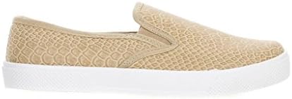 Wild Diva Women Snake Reptile Pattern Slip On Sneakers ROCSI-01