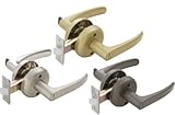 兼用レバー取替錠 間仕切錠 バックセット60mm ゴールド(01260-15040)