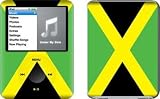 Jamaican Flag Design Protective Decal Skin Sticker for Apple iPod nano 3G (3rd Generation) 4GB/ 8GB Player