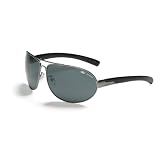 Bolle Fusion Troost Sunglasses,Satin Gun/Polarized TNS