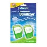 Dr. Tungs Toothbrush Sanitizer Snap-On - 2 pk, 6 pack (image may vary)(colors may vary)