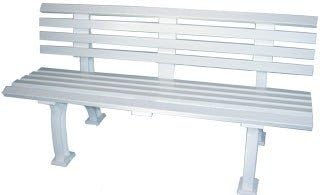 Courtsider Court Bench - White