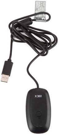 PHOTOOL Wireless Gaming Receiver For Microsoft Xbox 360 Wireless Controller and PC windows computer latop - Black