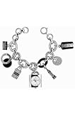 DKNY Watch NY4358 - Stainless Steel Charm Bracelet, Silver Dial