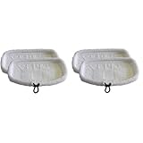4 Microfiber Replacement Steam Mop Vacuum Pads comparable to Bissell 3255