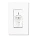 Lutron Skylark S-600P-WH - Single Pole - Incandescent Dimmer - Rocker and Slide Switch - 600 Watt - 
