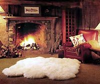 Bowron Double Pelt Gold Star Rug