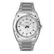Fossil #AM4092 Men's Stainless Steel Analog White Dial Watch