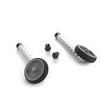 Invacare 5 in. Fixed Wheels with Rear Glide for Walkers