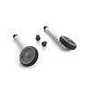 Invacare 5 in. Fixed Wheels with Rear Glide for Walkers