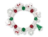 Christmas Holiday Stretch Charm Bracelet