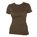Chocolate brown Super Soft Certified Organic Cotton Tee Shirt, 100% cotton.
