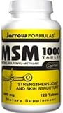 MSM Sulfur 1000 120 Tabs 1000 Mg - Jarrow Formulas