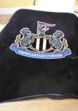 Newcastle United FC Fleece Blanket, Black, 130 x 180 Cm