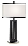 IMAGE OF Possini Euro Design Triple Column Wood Table Lamp
