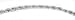 Unisex 24k White Gold Layered GL 3mm Rope Necklace Chain Perfect for Charms/Pendants Comes with Lifetime Warranty (#3)