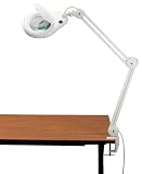 SLIM MAGNIFIER LAMP WHITE