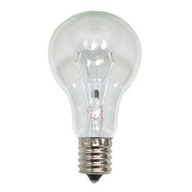 60 Watt A15 Light Bulb / Intermediate Base / Clear