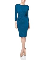 The Jersey Dress Company Vestido 3149 (Azul Petróleo)