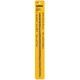 DEWALT DW1606 1/4-Inch by 12-Inch Extra Long Black Oxide Drill Bit