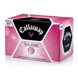 Callaway Lady Solaire 12-Ball Golf Ball (Pink)