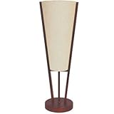 Dainolite 83322-OBB Table Lamp with Linen Shade, Oil Brushed Bronze