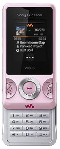 Sony Ericsson - W205 - Téléphone portable - Ecran TFT - Appareil photo 1,3 Mpix - Lecteur MP3 - Radio FM - Bluetooth - Rose