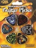 Professional GUITAR PICKS Skulls Dark Side Set of 6 A